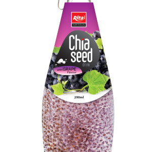 290ml Chia Seed drinks with Grape Flavour